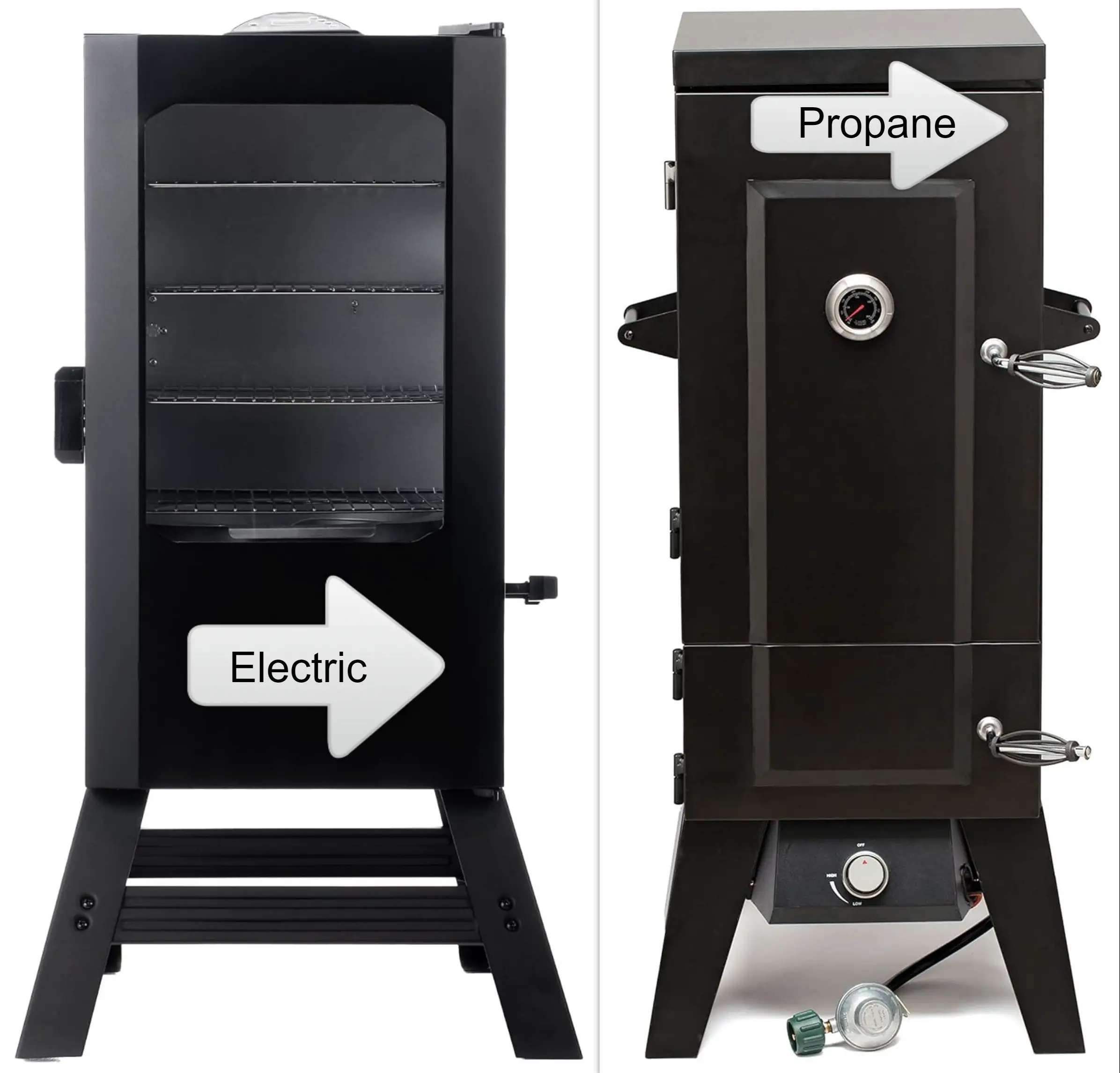 You are currently viewing Comparison between Propane vs Electric Smoker